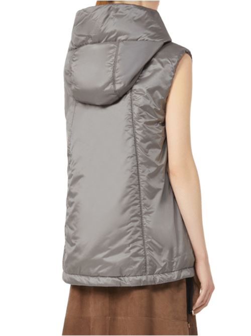 Gilet da donna, corto con cappuccio e bordo a coulisse, colore lava MAX MARA THE CUBE | 9296024406024